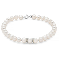 Bracciale Miluna Donna in Oro Perla PBR3549